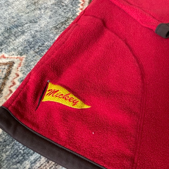 Vintage Mickey And Co Mickey Mouse Embroidery‎ Quarterzip Pullover Size Large - Picture 3 of 8